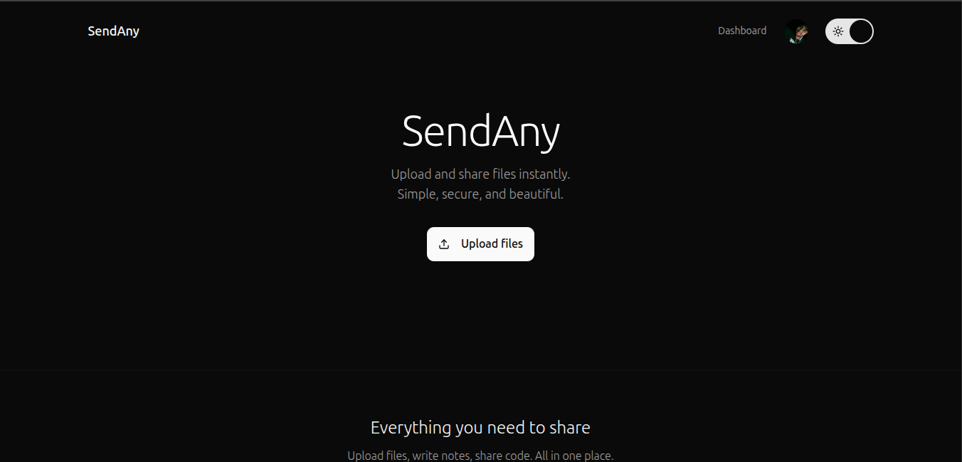 SendAny